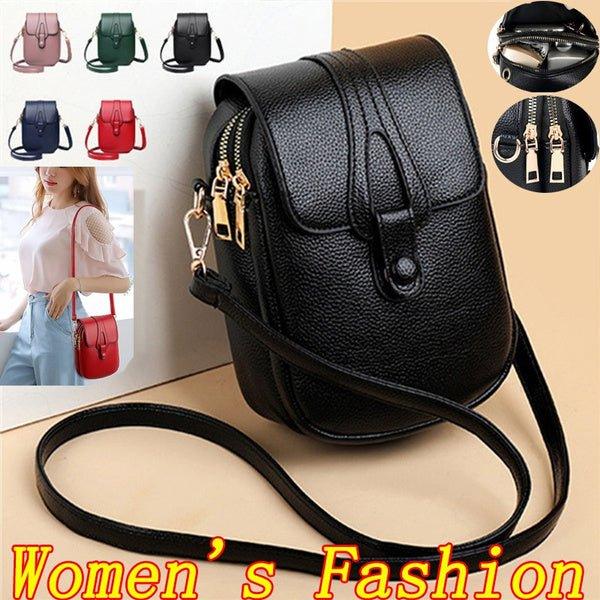 2023 New High Quality High - capacity Women's Fashion Shoulder Bag Genuine Leather Cross Body Shoulder Bags Retro Style Handbags Purses Mobile Phone Bag - Novo Style - Women's Fashion Shoulder Bag