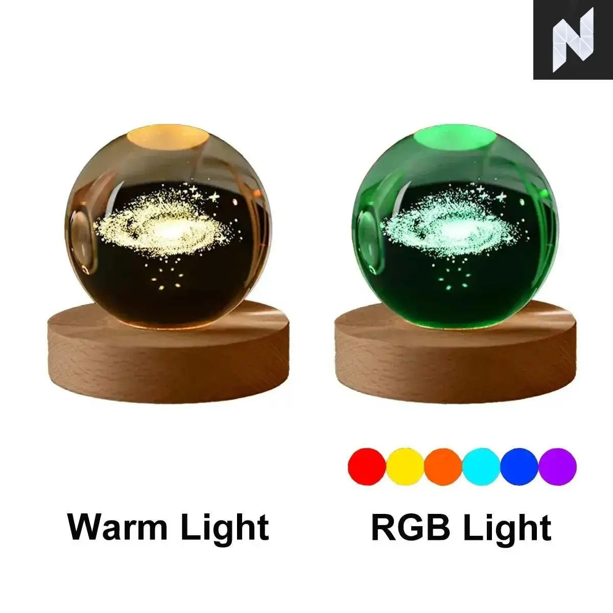 3D Moon lamp Novo Style Lamp