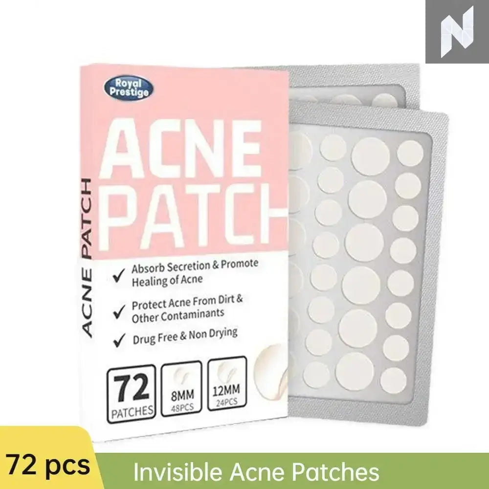 ClearSkin Hydrocolloid Acne Patches – Invisible & Healing Novo Style acne