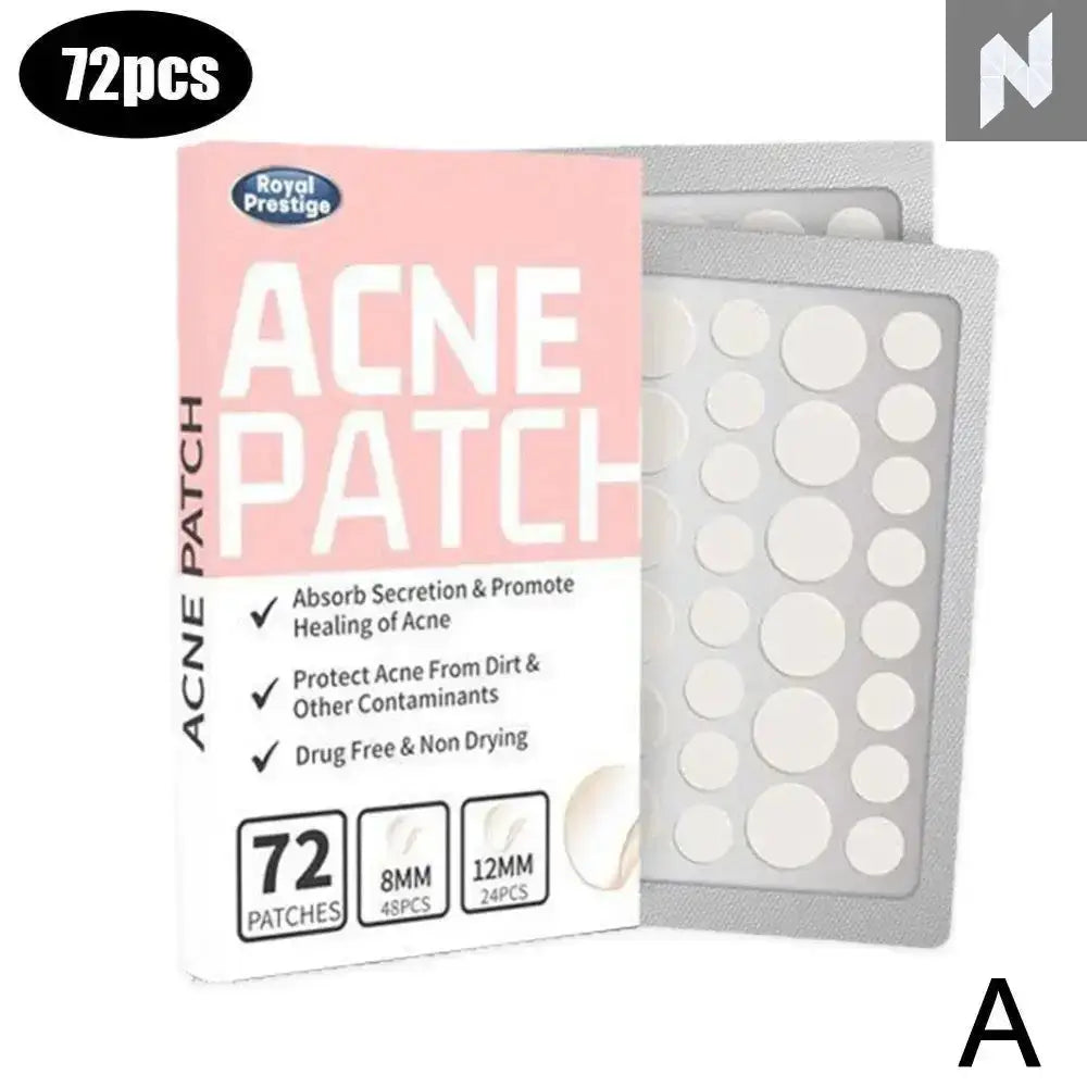 ClearSkin Hydrocolloid Acne Patches – Invisible & Healing Novo Style acne