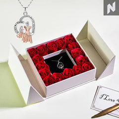 Eternal Rose Necklace & Pendant – A Gift of Timeless Beauty Novo Style Necklace & Pendant