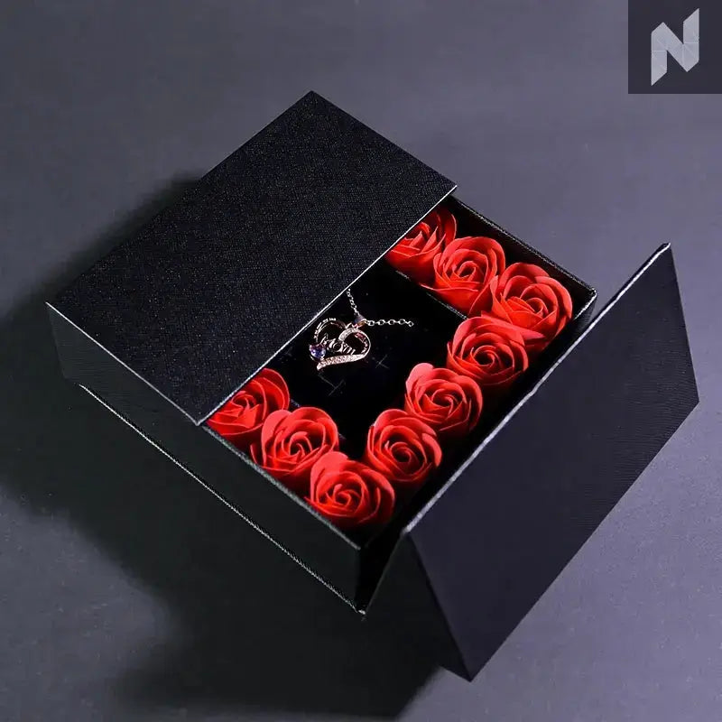 Eternal Rose Necklace & Pendant – A Gift of Timeless Beauty Novo Style Necklace & Pendant