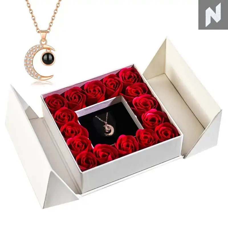 Eternal Rose Necklace & Pendant – A Gift of Timeless Beauty Novo Style Necklace & Pendant