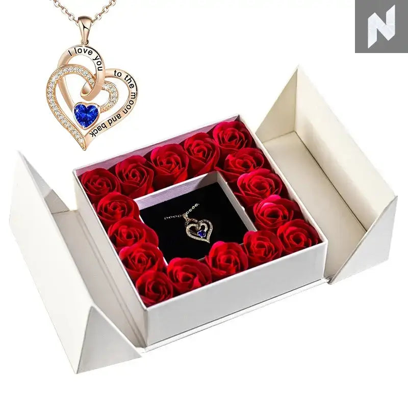 Eternal Rose Necklace & Pendant – A Gift of Timeless Beauty Novo Style Necklace & Pendant