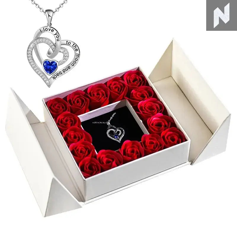 Eternal Rose Necklace & Pendant – A Gift of Timeless Beauty Novo Style Necklace & Pendant