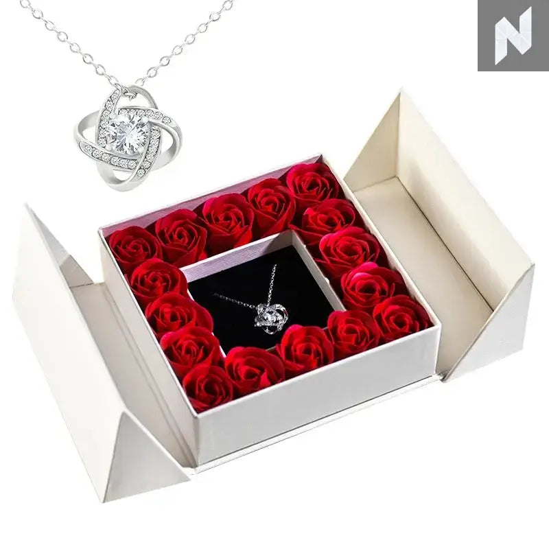 Eternal Rose Necklace & Pendant – A Gift of Timeless Beauty Novo Style Necklace & Pendant