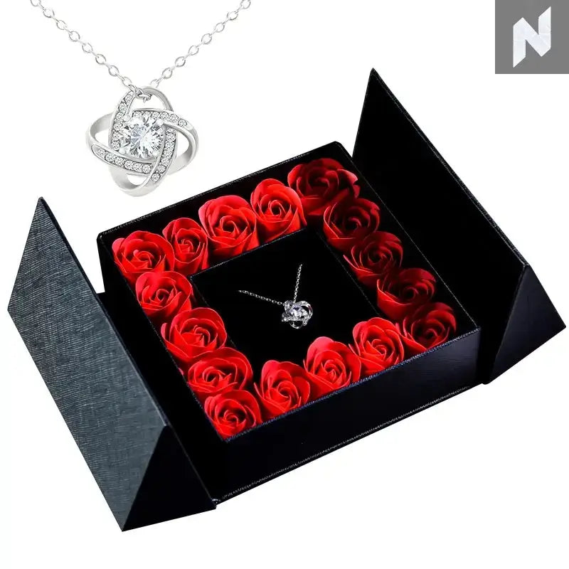 Eternal Rose Necklace & Pendant – A Gift of Timeless Beauty Novo Style Necklace & Pendant