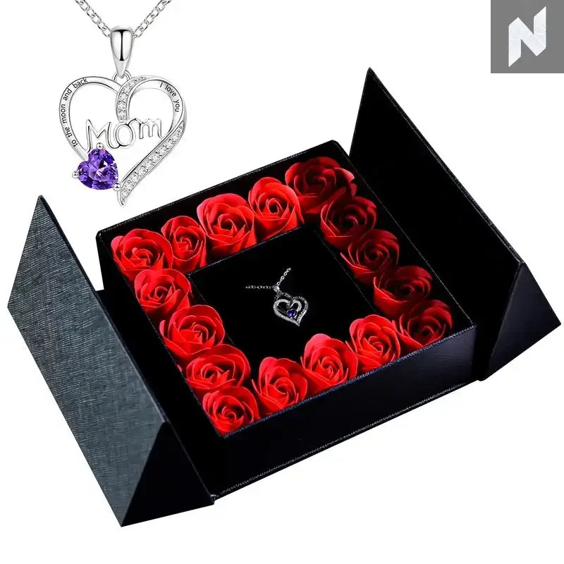 Eternal Rose Necklace & Pendant – A Gift of Timeless Beauty Novo Style Necklace & Pendant