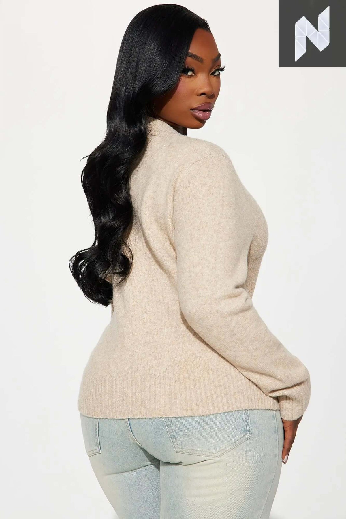 Fresh Air Sweater - Taupe - Novo Style