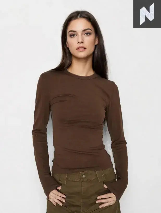 Fresh Air Sweater - Taupe - Novo Style