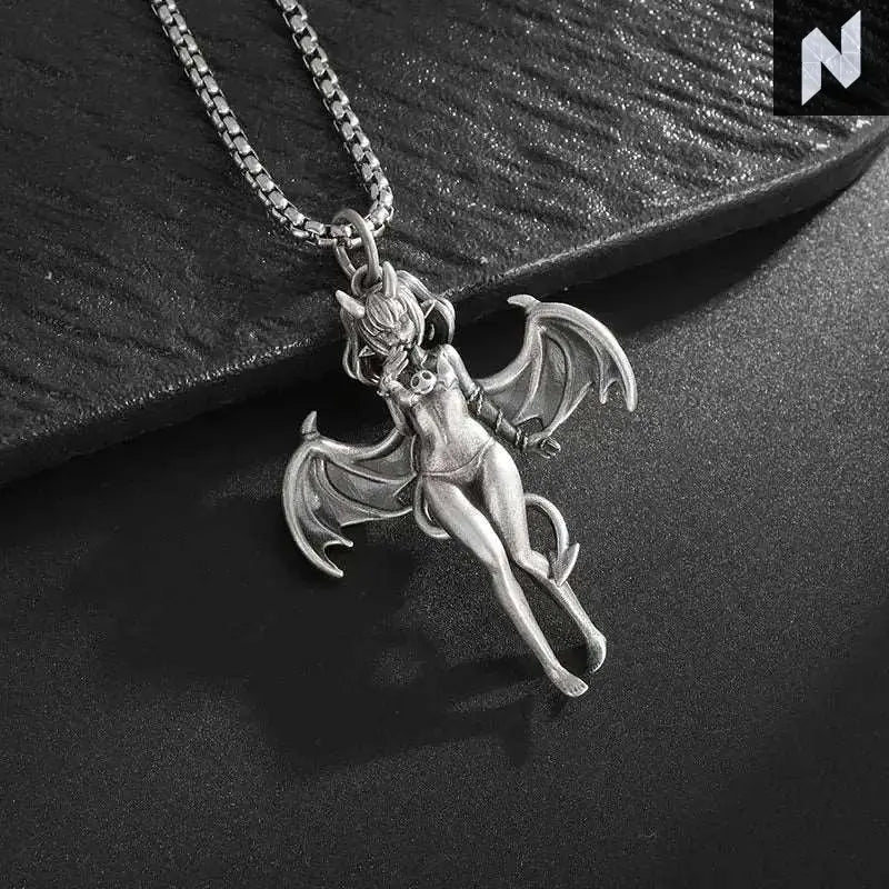 Guardian Angel Wings Cross Pendant Necklace Novo Style Necklace & Pendant