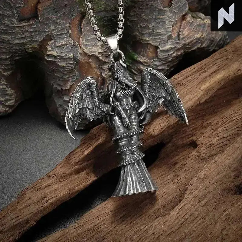 Guardian Angel Wings Cross Pendant Necklace Novo Style Necklace & Pendant