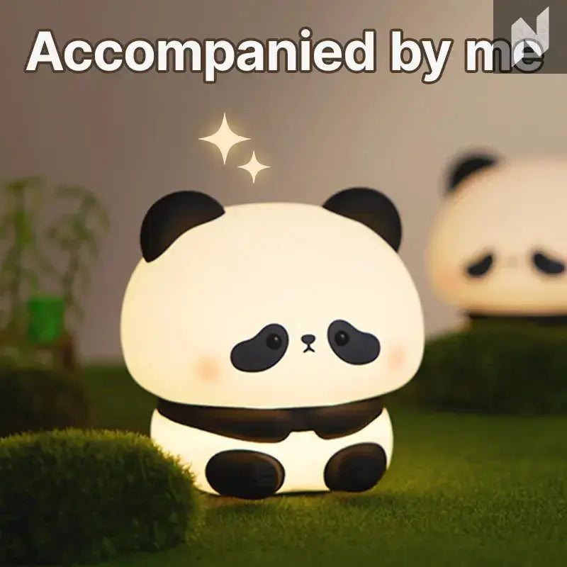 Lazy panda lamp Novo Style Night Lights & Ambient Lightin