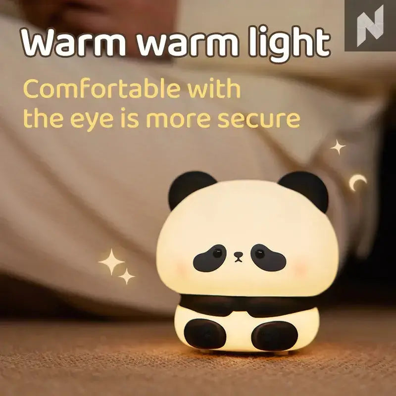 Lazy panda lamp Novo Style Night Lights & Ambient Lightin