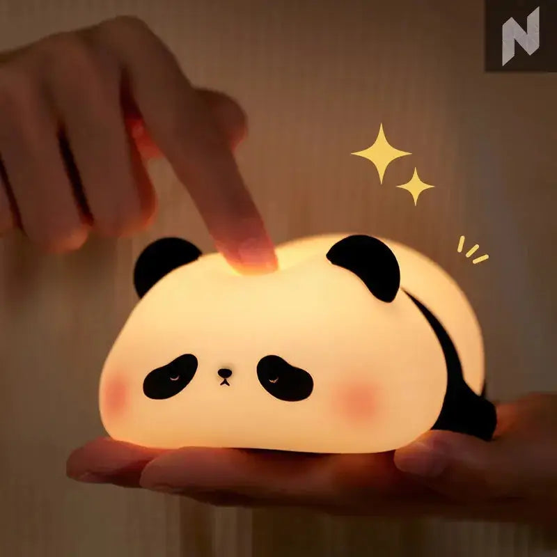 Lazy panda lamp Novo Style Night Lights & Ambient Lightin