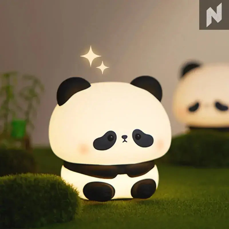 Lazy panda lamp Novo Style Night Lights & Ambient Lightin