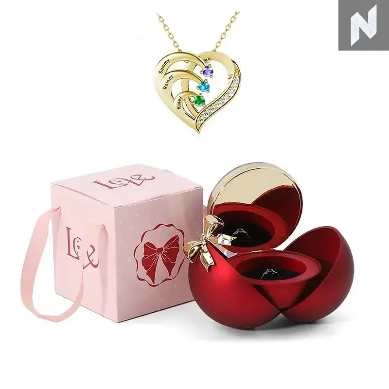 Luxury Rose Flower Ring Box – Make Your Proposal Unforgettable Novo Style Rings