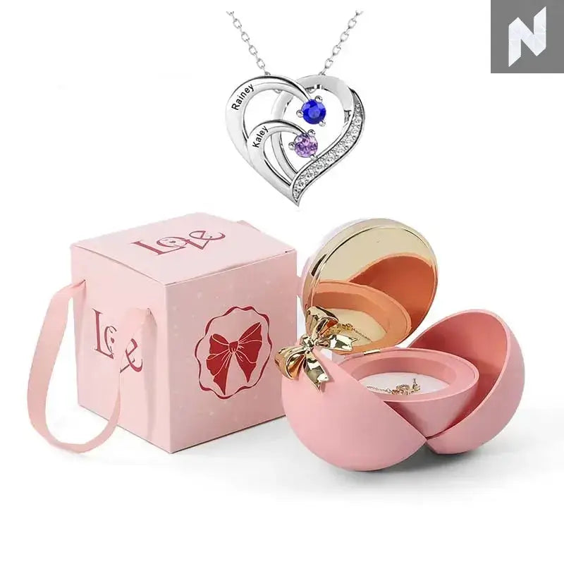 Luxury Rose Flower Ring Box – Make Your Proposal Unforgettable Novo Style Rings