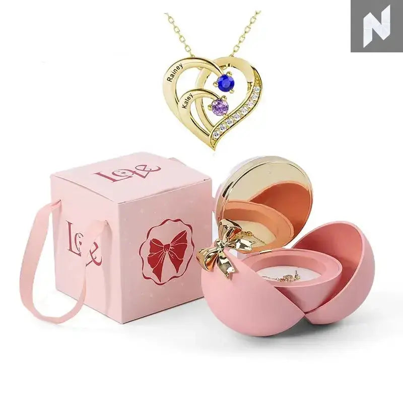 Luxury Rose Flower Ring Box – Make Your Proposal Unforgettable Novo Style Rings