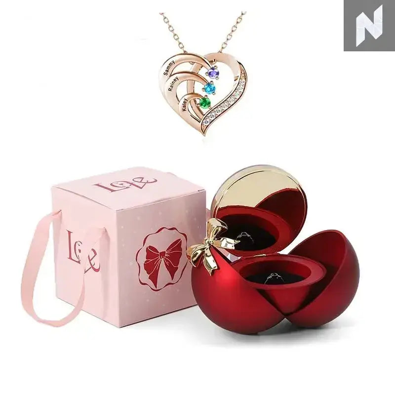 Luxury Rose Flower Ring Box – Make Your Proposal Unforgettable Novo Style Rings