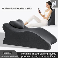 Multifunctional Memory Foam Wedge Pillow – Ergonomic Comfort for Rest, Reading & Recovery Novo Style Pillow