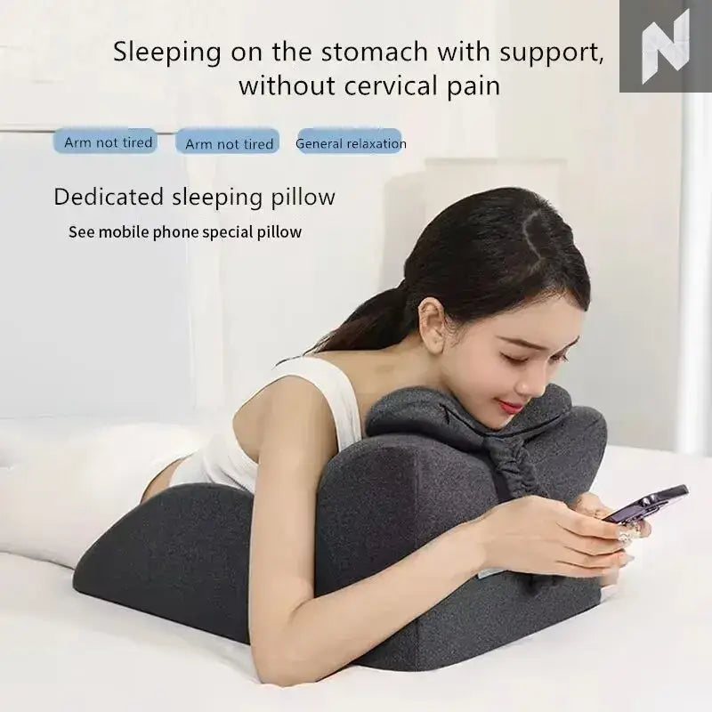 Multifunctional Memory Foam Wedge Pillow – Ergonomic Comfort for Rest, Reading & Recovery Novo Style Pillow