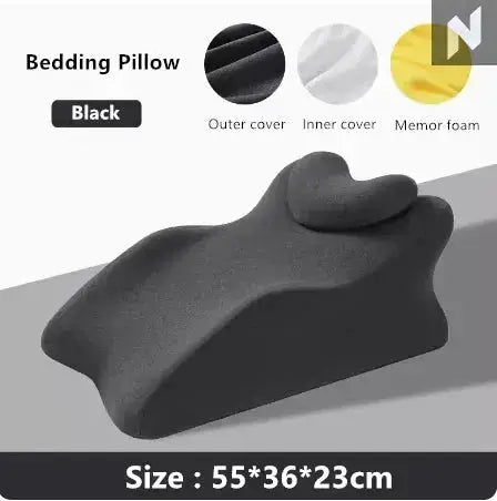 Multifunctional Memory Foam Wedge Pillow – Ergonomic Comfort for Rest, Reading & Recovery Novo Style Pillow