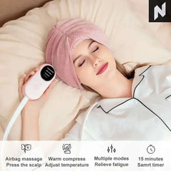 RelaxPro: Heated Air Pressure Head Massager for Ultimate Stress Relief - Novo Style