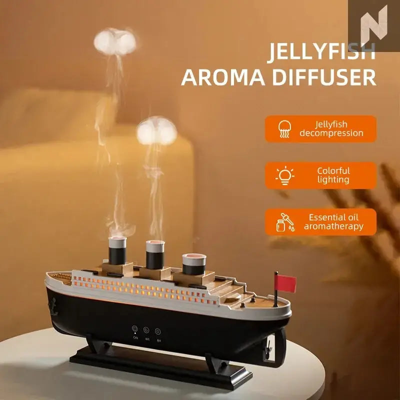 Titanic Ship Air Humidifier: Elegant Décor Meets Fresh Air Novo Style Humidifiers