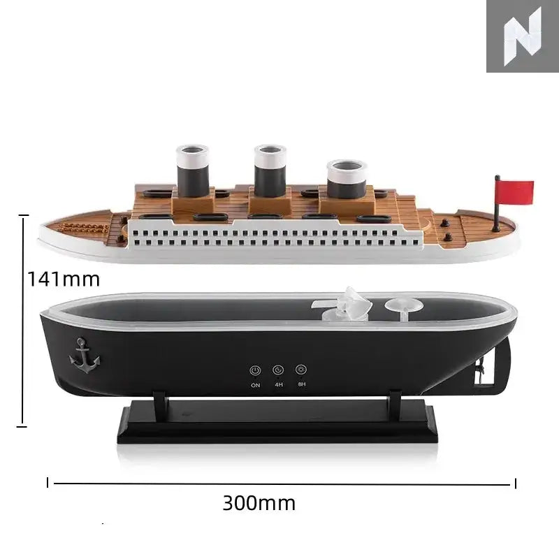 Titanic Ship Air Humidifier: Elegant Décor Meets Fresh Air Novo Style Humidifiers