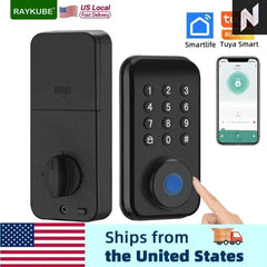 WiFi Smart Lock Pro with Keypad Touch Novo Style Door Knobs & Handles